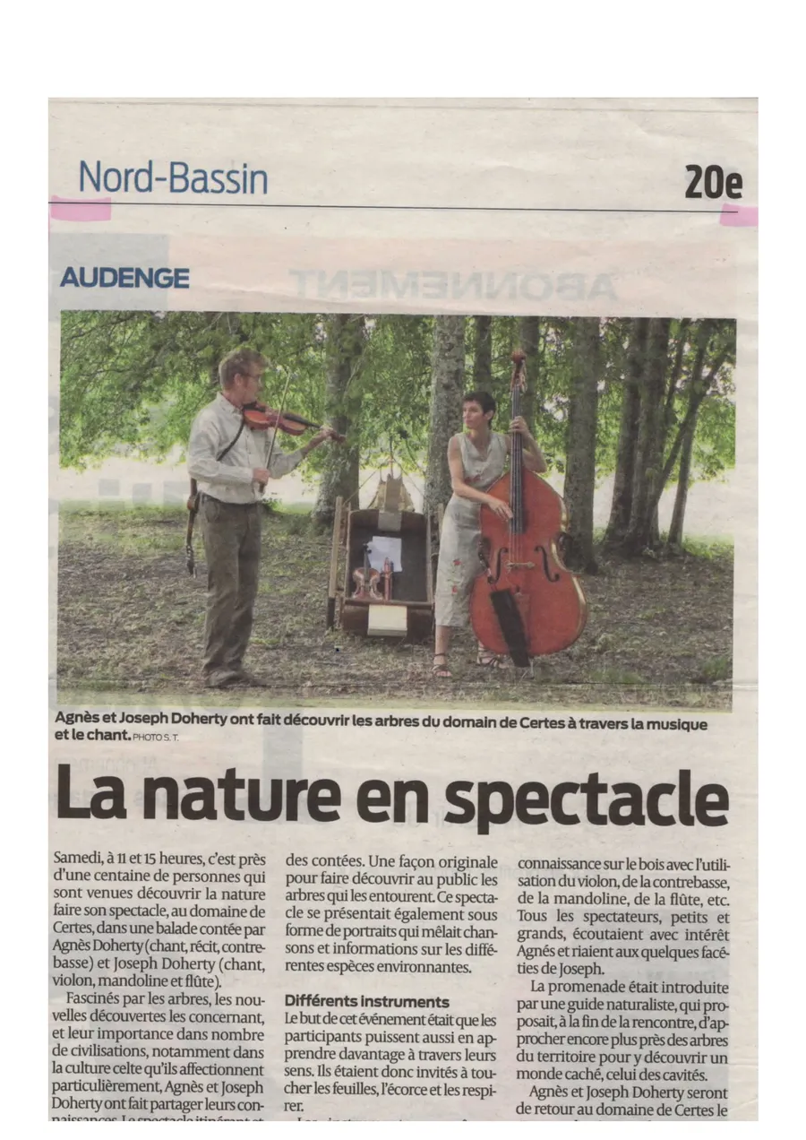 La nature en spectacle