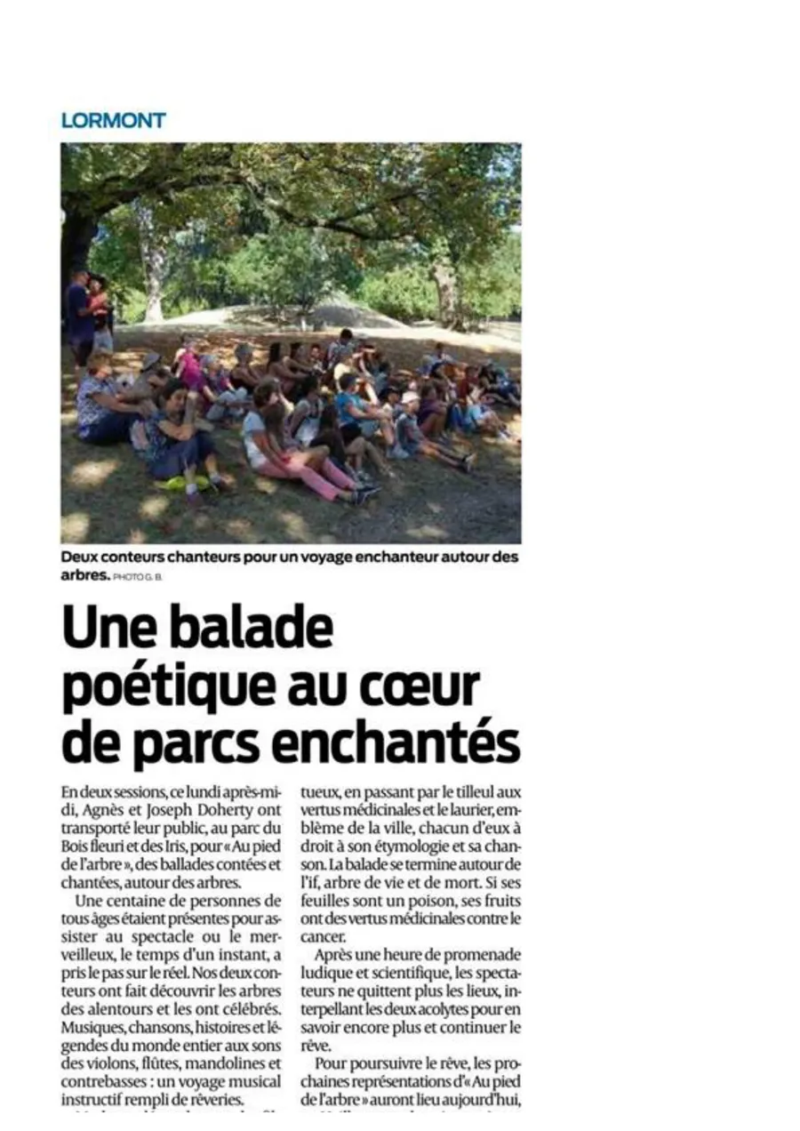 Une balade poétique au cœur de parcs enchantés